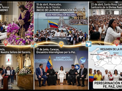 1-RITUAL DE LA SEÑORA DE LAS LAJAS REVELA A QUIENES CONSTRUYEN SOBRE ARENA MOVEDIZA, DE REPENTE LAS LAJAS SE QUIEBRAN, SE ROMBEN Y COLAPSAN UNA SOBRE OTRA. 2. LA CRONOLOGÍA DE LOS PEREGRINAJES IDOLÁTRICOS TANTO EN COLOMBIA COMO EN VENEZUELA NOS REVELA ALGO QUE ESTÁ A PLENA VISTA PERO QUE NADIE QUIERE VERLO. 3. LAS ESTATUAS NO TIENEN LEYES, NI MANDAMIENTOS NI DECRETOS, ADORARLAS ES BASTANTE CONVENIENTE PARA LOS DESOBEDIENTES DE LA PALABRA. 4. LOS CIEGOS SEGIRÁN DICIENDO QUE NADA HA OCURRIDO, PERO CUANDO SU VIDA ESTÁ EN RIESGO NO CLAMAN A LA SEÑORA DE LAS LAJAS, SINO AL PADRE ETERNO!.