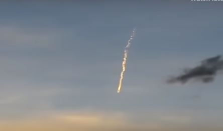 BOLA DE FUEGO CRUZA EL CIELO DE MEXICO