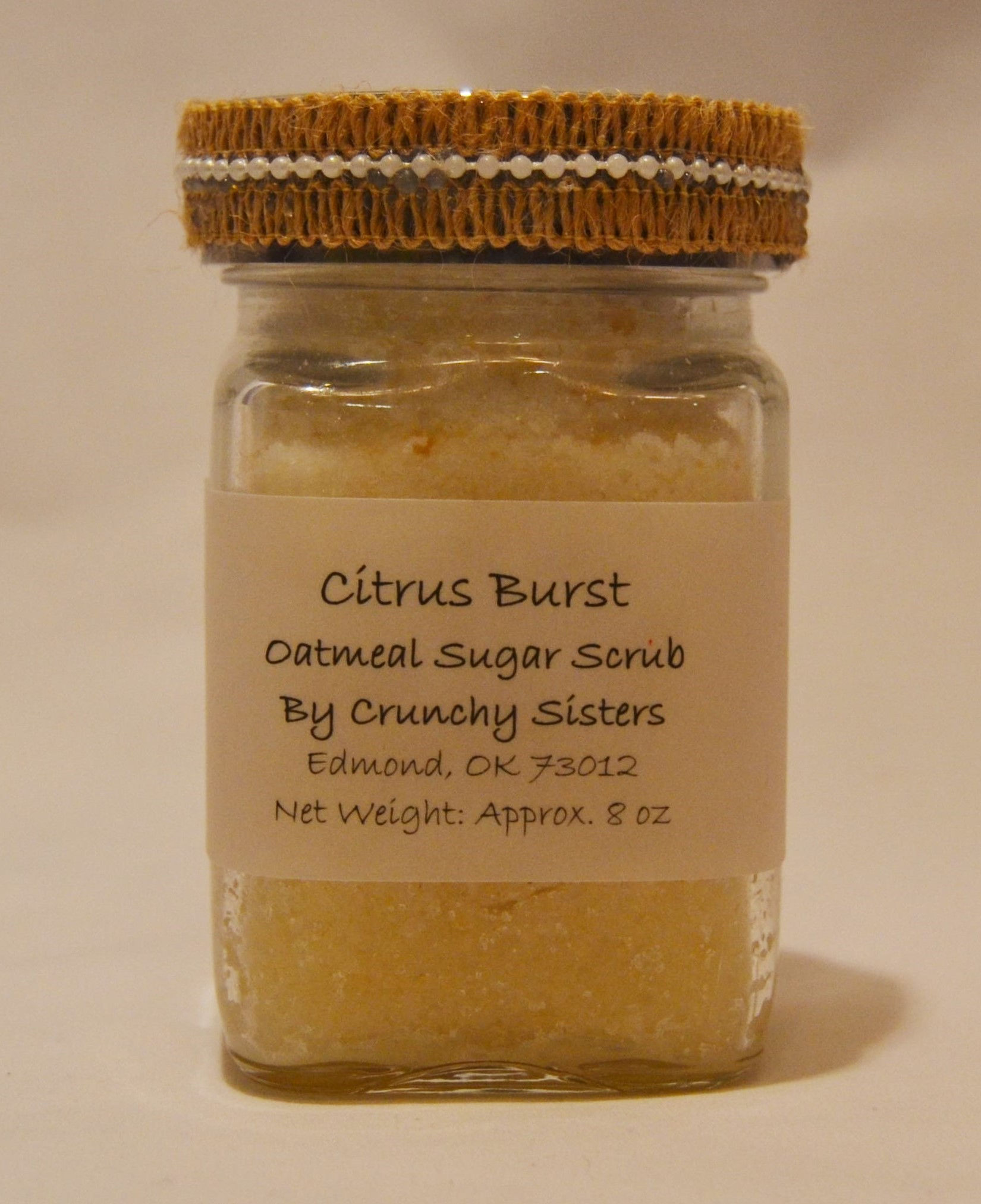 Citrus Burst Oatmeal Sugar Scrub