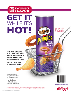 Pringle Fried Onion Launch