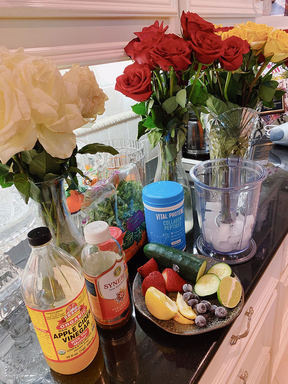 Sneaking in Collagen Peptides and Apple Cider Vinegar!