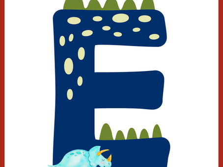 ABECEDARIO DINOSAURIOS