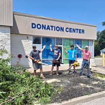 Lake-Geauga Habitat for Humanity 100 Homes & Beyond Campaign promoting donations to build safe, affordable housing for local families in Lake and Geauga Counties.