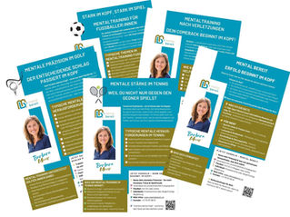 Flyer zu Mentaltraining - Coaching - Barbara Meier