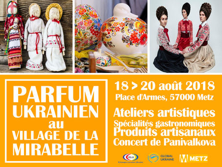 Parfum ukrainien au Village de la Mirabelle