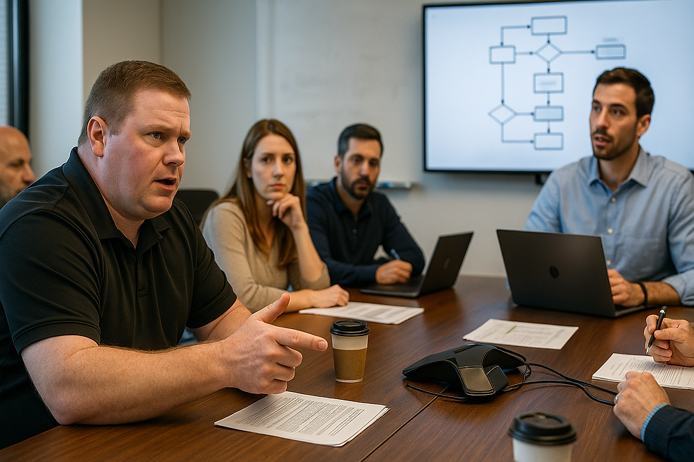 John Hannan LLC advocates for the client during a vendor demo.