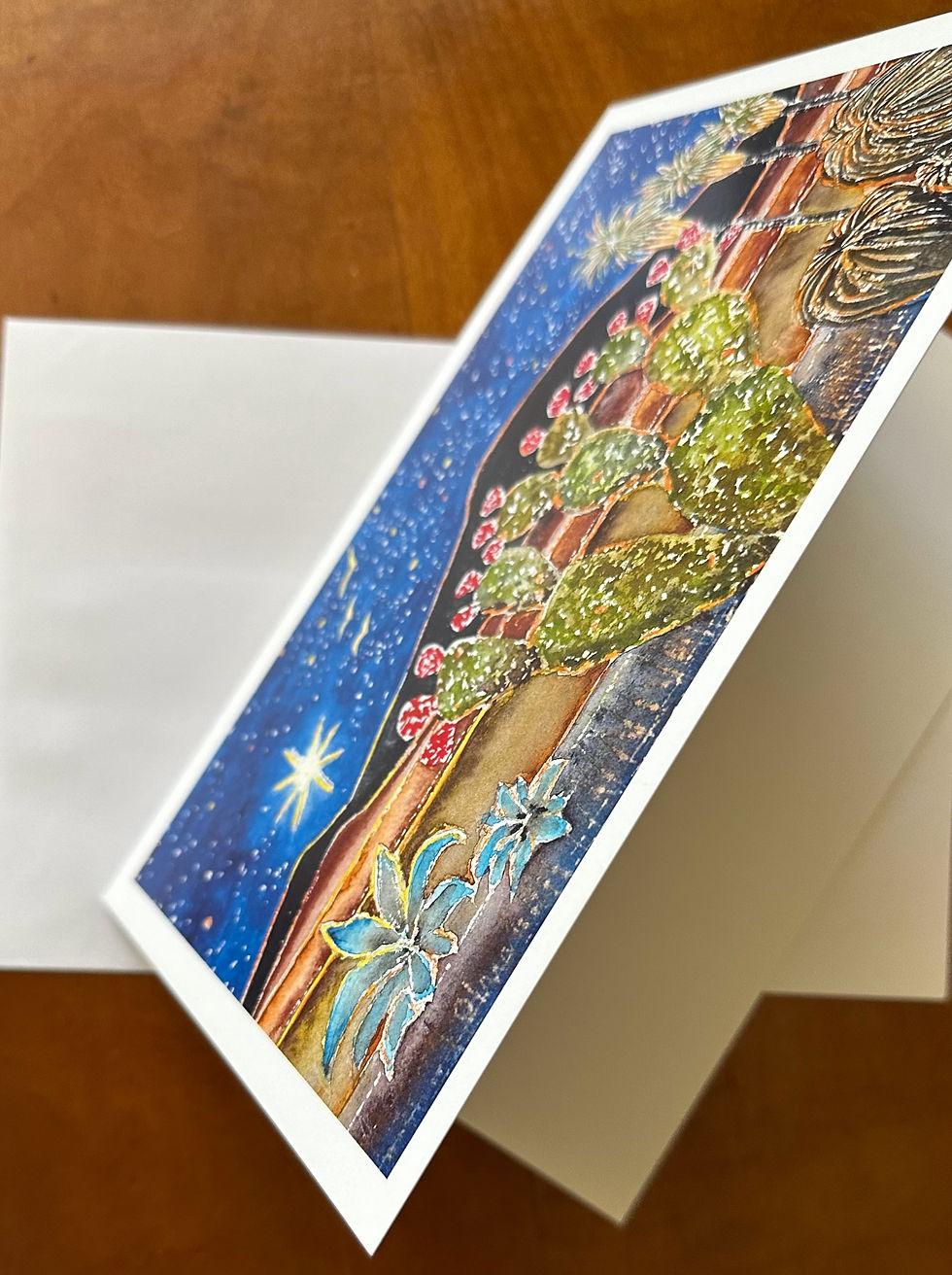 Thumbnail: Desert Night Greeting Card - 8.5" x 5.5" - 2 Pack