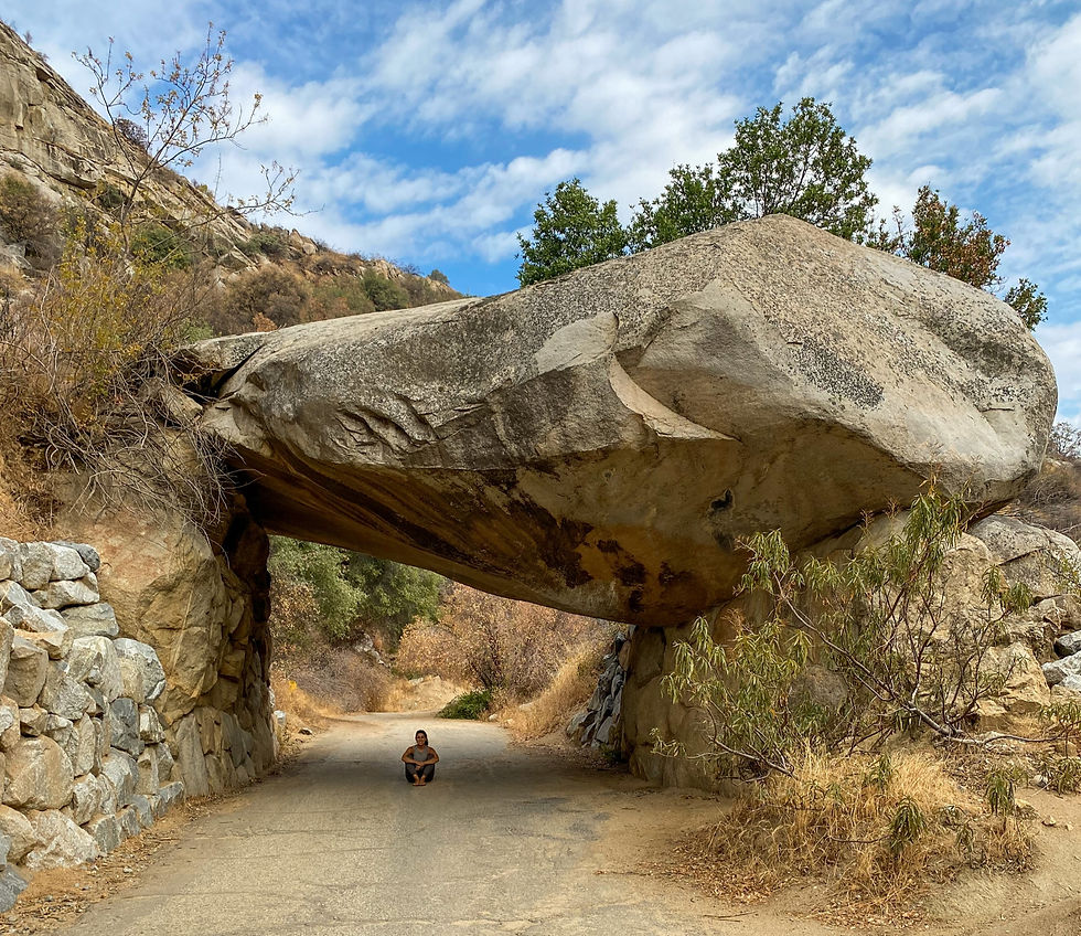 Tunnel Rock Sequoia National Park