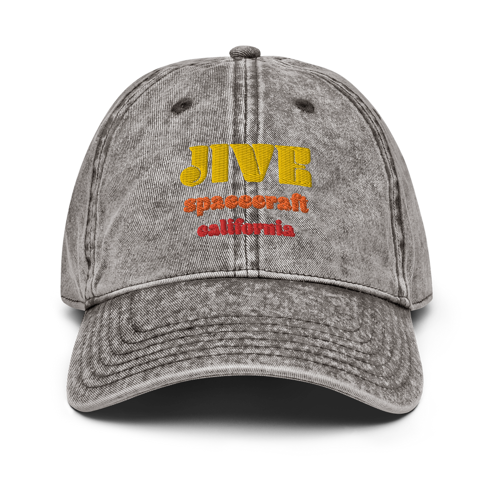 Thumbnail: JIVE Spacecraft Vintage Cotton Twill Cap for Holysmoke