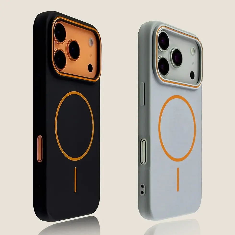 Thumbnail: Luxury Magnetic Matte Soft Phone Case for iPhone 17 Pro Max Air 16E 15 14 13 12