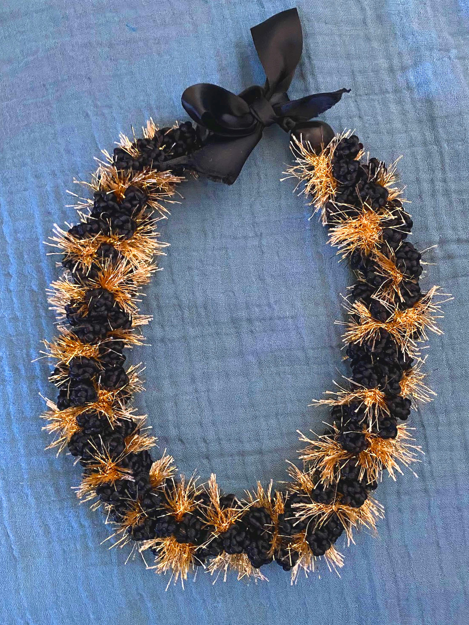 Crochet Rosebud Lei
