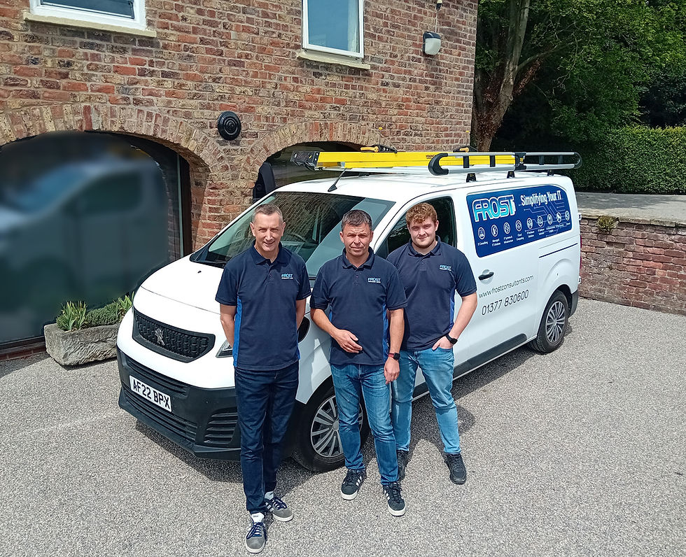 Driffield based Frost Consultants delivered the same network coverage and connectivity for client after office move