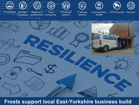 Frost supports East Yorkshire food and drink business to build better resilience to support their IT systems and email security