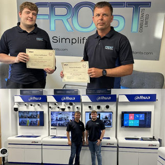 Frost Consultants are certified Dahua, Cortex & Viper CCTV configuration specialists