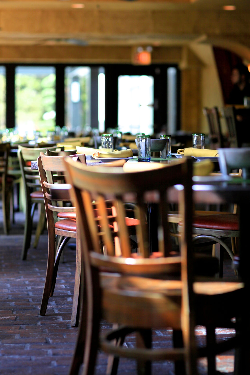 Empty Restaurant Interior