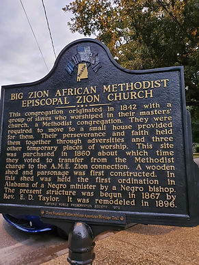 The present building was constructed in 1867 and sits on the corner of Church and Bayou streets. The Church is listed in the national register of Historic Places.