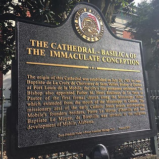 Records of the parish date back to 1704 and record the births, baptisms, marriages and deaths of Mobile’s diverse origin.