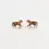 Thumbnail: Enamel Horse Earrings