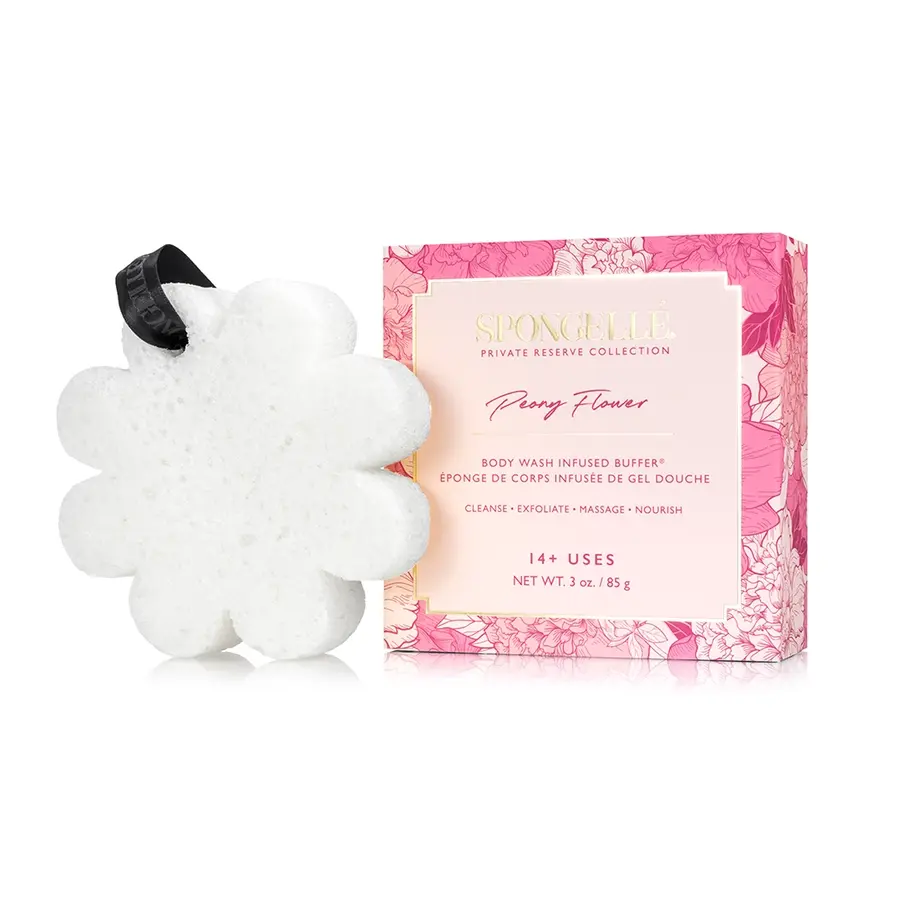 Peony Flower Body Wash Infused Buffer