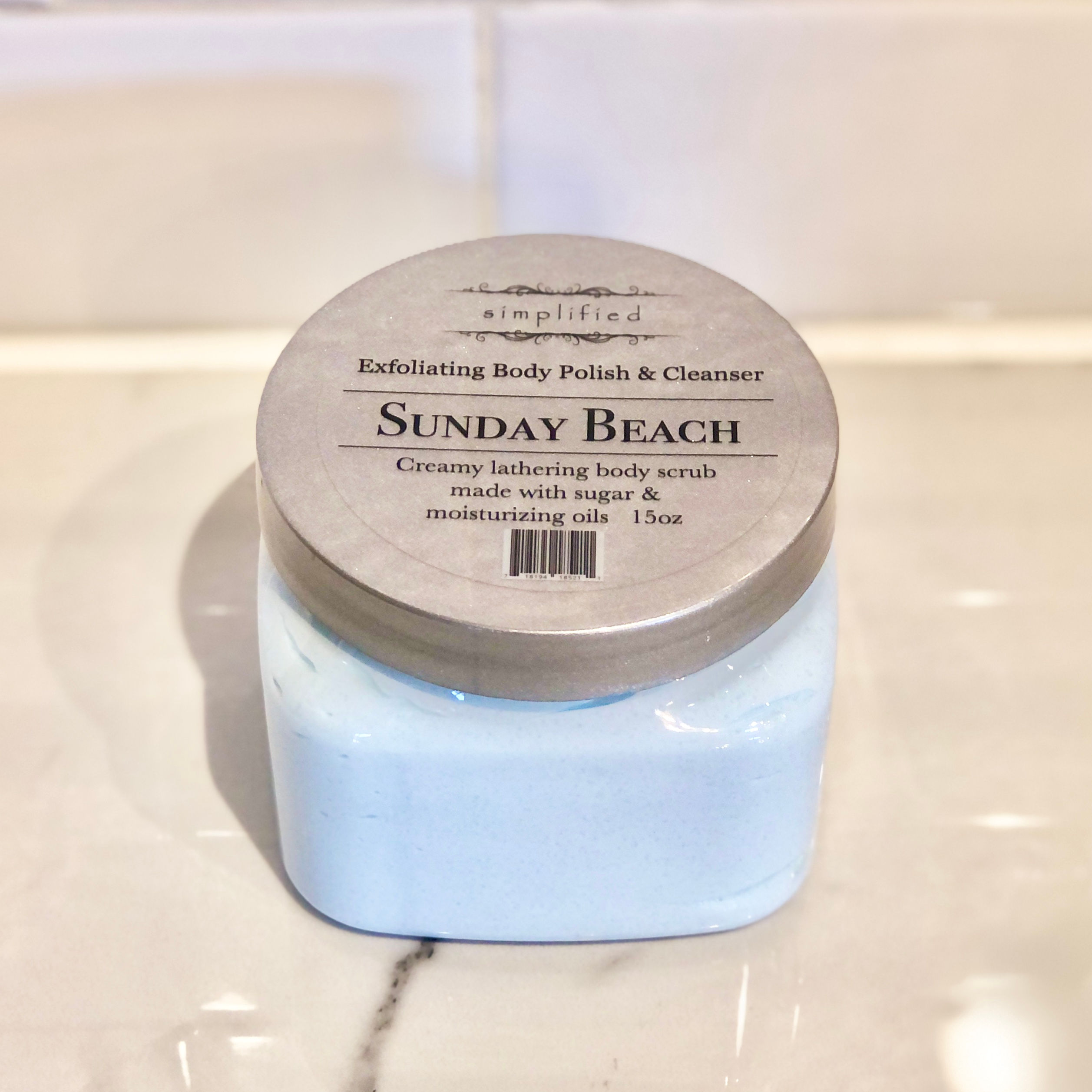 Sunday Beach Simplified Exfoliating Body Polish 15oz