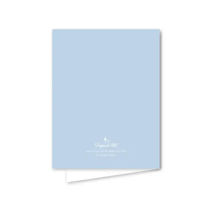 Thumbnail: Neoclassic Cross Blue Card