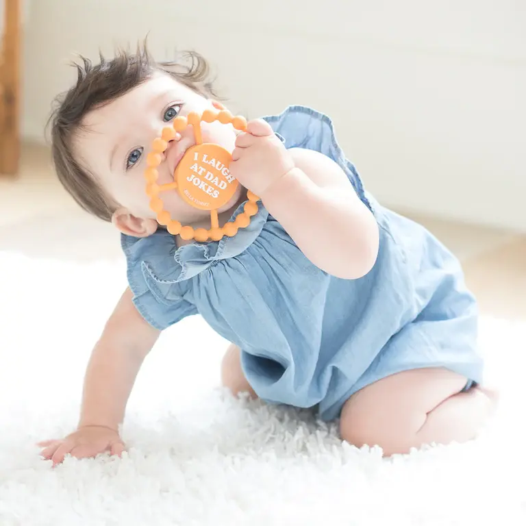 Thumbnail: I Laugh at Dad Jokes Happy Teether