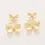 Thumbnail: Butterfly Earrings Gold