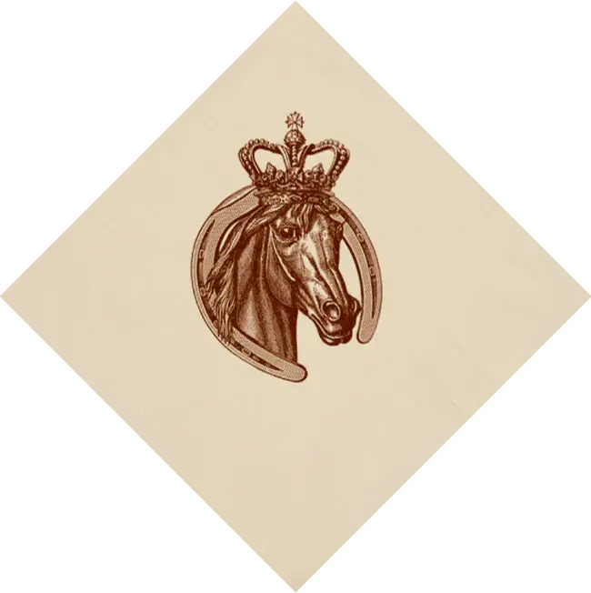 Royal Horse Cocktail Napkins