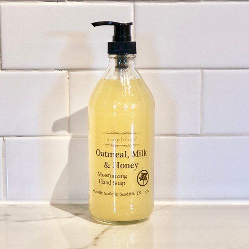 Oatmeal Milk & Honey Simplified Moisturizing Hand Soap 17oz Meadow Aiken