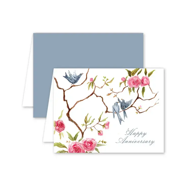 Songbirds Anniversary Card