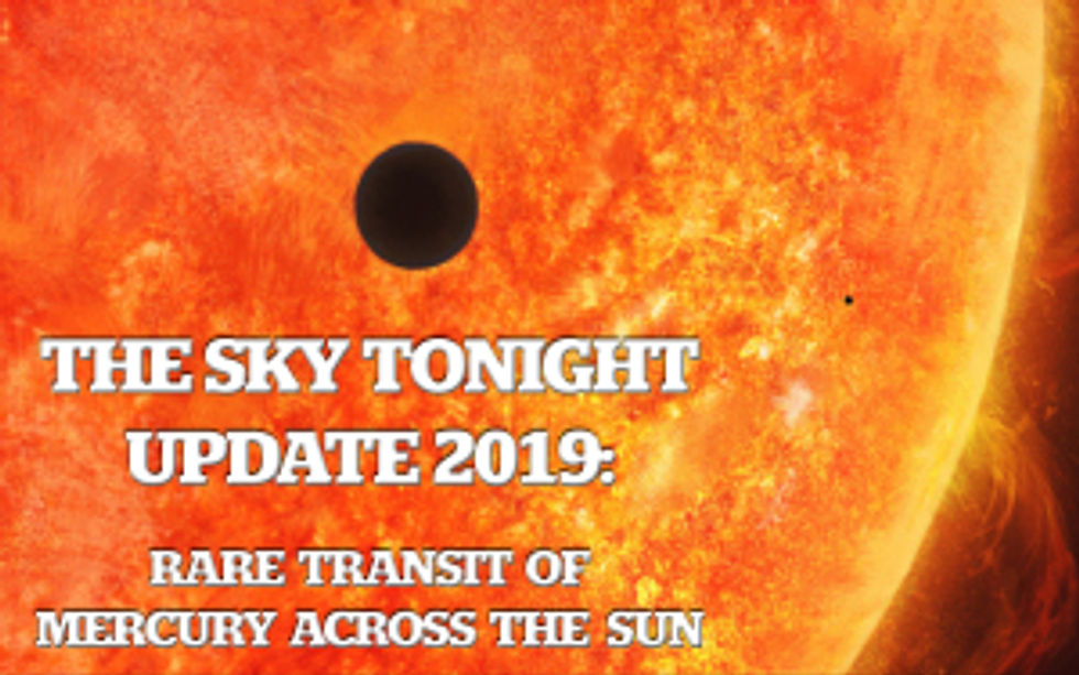 Rare Transit of Mercury Across the Sun