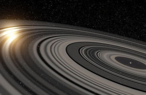 Super Saturn Discovered with Rings Stretching 55 Million Miles