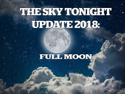 The Sky Tonight Update: Full Moon