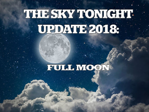 The Sky Tonight Update: Full Moon
