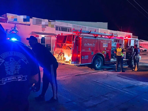 Fuga de amoníaco moviliza a cuerpos de auxilio en el sector oriente de Los Mochis
