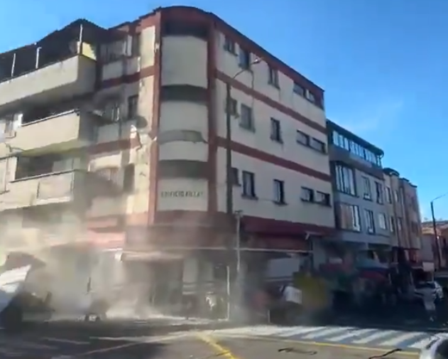 Fuerte sismo de magnitud 7.4 sacude a Colombia: reportan daños estructurales y colapsos parciales en varias ciudades