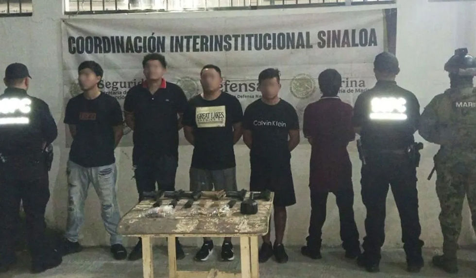 Cae célula armada en plena zona turística de Mazatlán tras alerta ciudadana