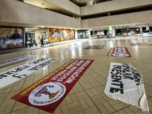 Antorcha Campesina inicia plantón indefinido en Palacio de Gobierno; exigen audiencia con la gobernadora
