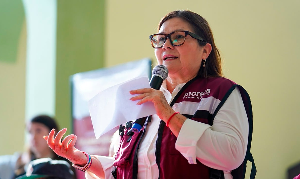 "El pueblo es quien nos da el ánimo para seguir recorriendo Sinaloa": Imelda Castro