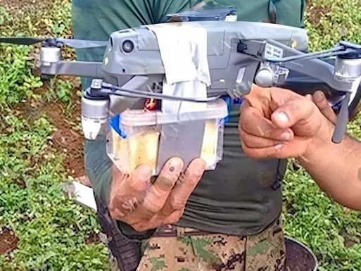 Ataque con dron explosivo deja tres policías estatales lesionados al norte de Mazatlán