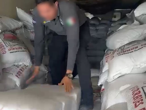 Golpetazo al narco: Decomisan 3 toneladas de metanfetamina con logos de empresa de la líder de Coparmex Sinaloa