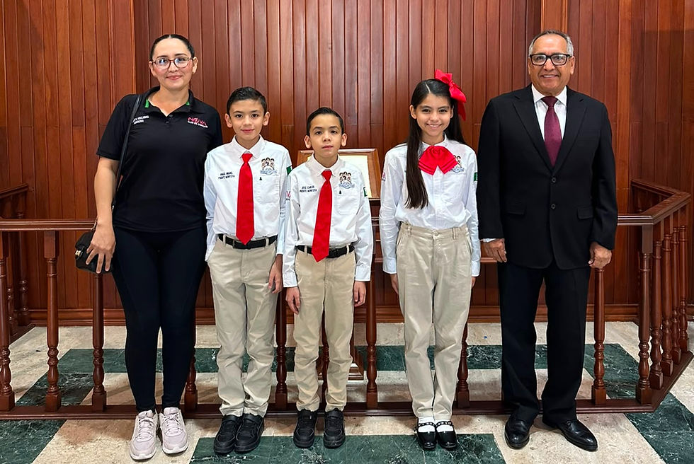 Gestiona Ambrocio Chávez apoyos para niños de la 'Eustaquio Buelna' de Guamúchil; los niños irán a Ecuador
