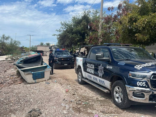 Coordinan operativo contra pesca ilegal en Cerro Cabezón; inspeccionan artes de pesca prohibidas
