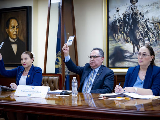 Gestión presupuestal, transparencia y alianzas estratégicas, las claves planteadas por el Rector Jesús Madueña ante el H. Consejo Universitario para garantizar el cierre financiero de año
