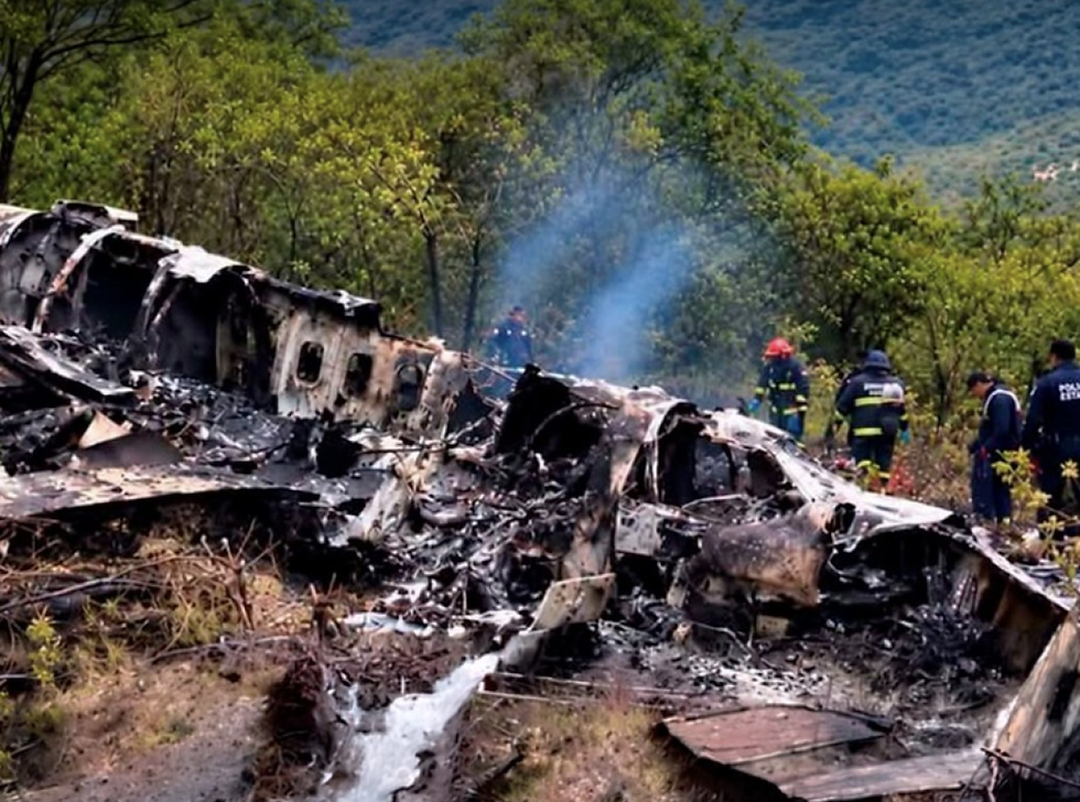 Investigan si el desplome de avioneta era un ataque planeado contra el gobernador de Nayarit