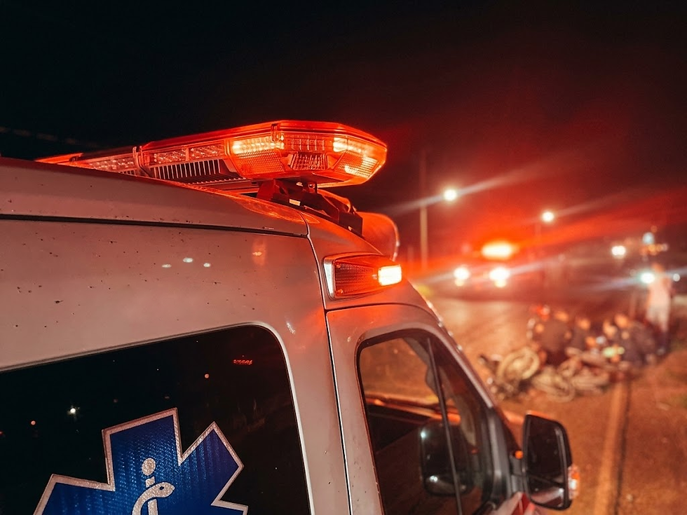 Fuerte choque entre motociclistas deja dos jóvenes lesionados en Ahome