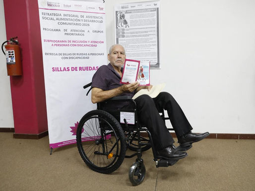 DIF Sinaloa mejora la calidad de vida de personas con discapacidad mediante la entrega de sillas de ruedas