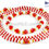 Thumbnail: SHANGO SET DE COLLAR CON IDDE DE CUENTAS CHEKAS GENUINAS CZECH BEADS CHANGO