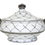 Thumbnail: SOPERA REDONDA COLOR BLANCA PARA OBATALA TAMAÑO GRANDE, OBBATALA TUREEN