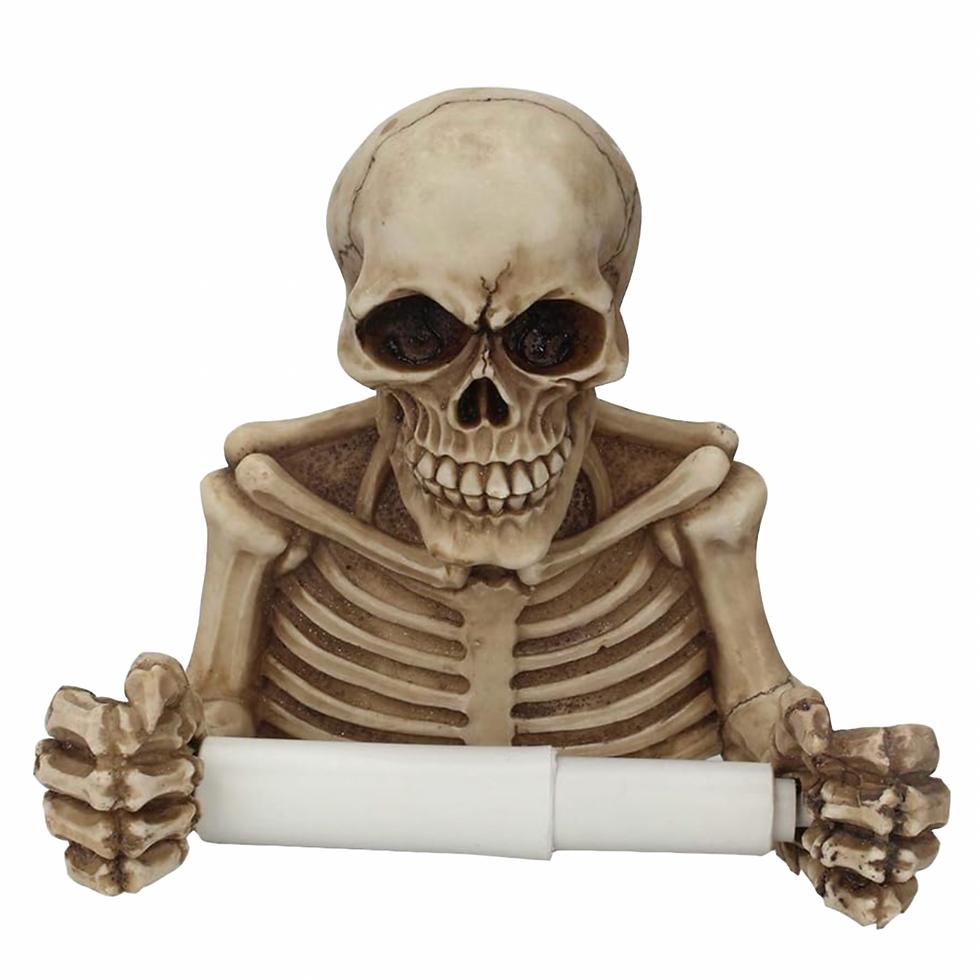 SKULL Paper Holder